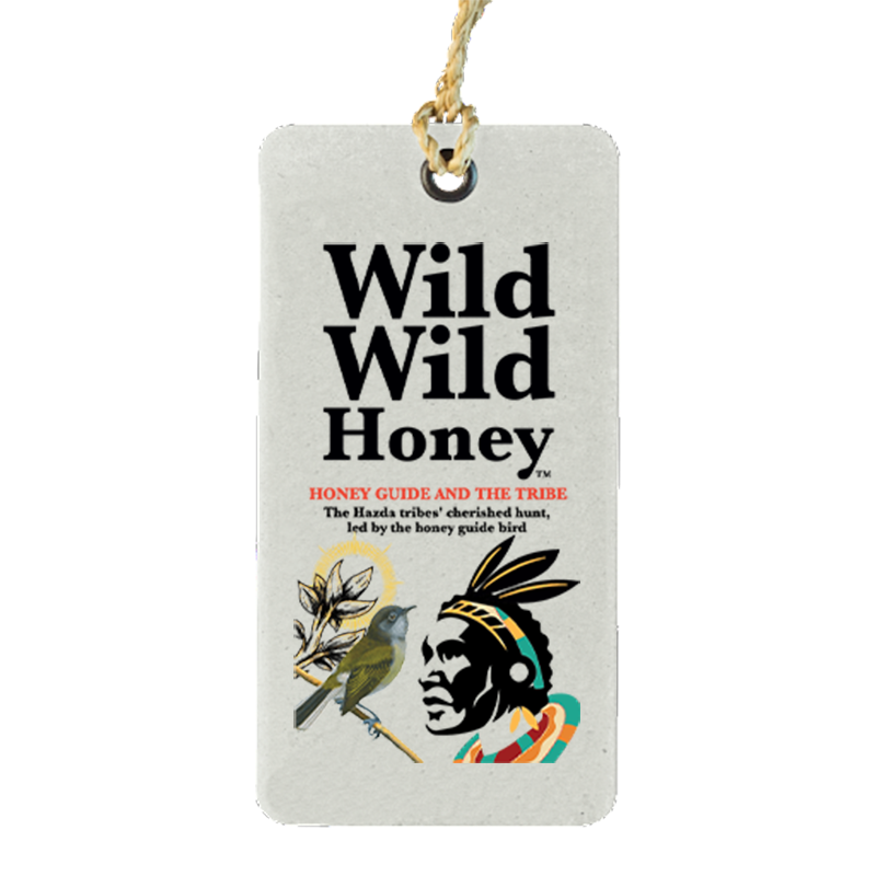 The Honey Guide & Tribe Honey(350 gm) Wild Wild Honey